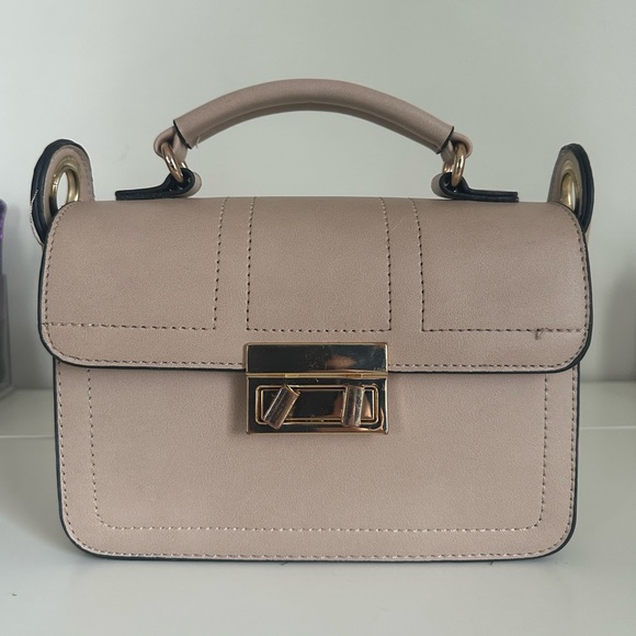 Beige/Light Brown Hand Bag - Picture 2 of 8